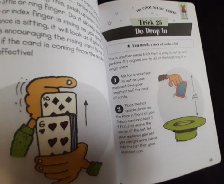 101 Cool Magic Tricks Book by Hinkler Carousel 2