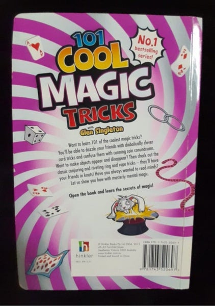 101 Cool Magic Tricks Book by Hinkler Carousel 4