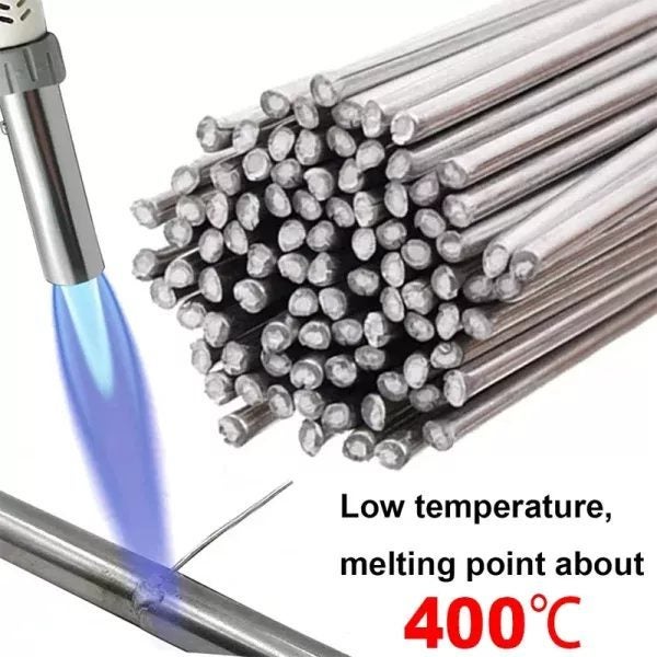 33cm Low Temperature Easy Melt Welding Rods Stainless Steel Aluminum Solder Rod Carousel 1