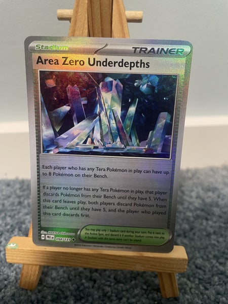 Prismatic Evolutions Poke Ball Area Zero Trainer Carousel 1