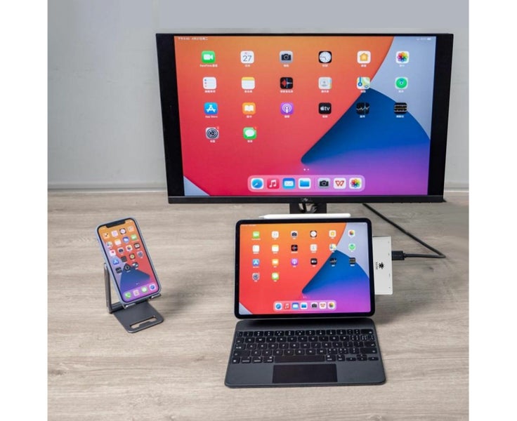 TYPEC Hub 4in1 Type-C Adapter with 4K HDMI USB-C USB-A 65W Power 3.5mm Headph Carousel 7