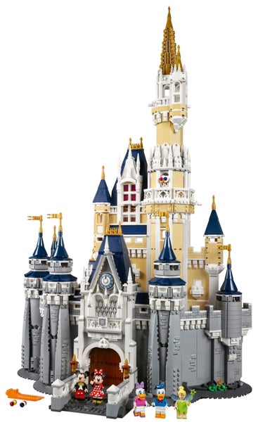 The Disney Castle Bricks 2016 Version 4080pcs Blocks Carousel 1