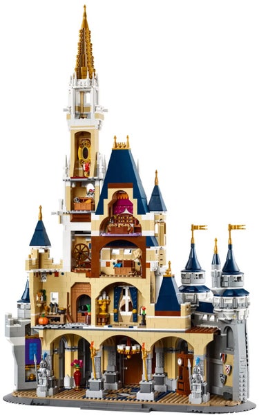 The Disney Castle Bricks 2016 Version 4080pcs Blocks Carousel 2