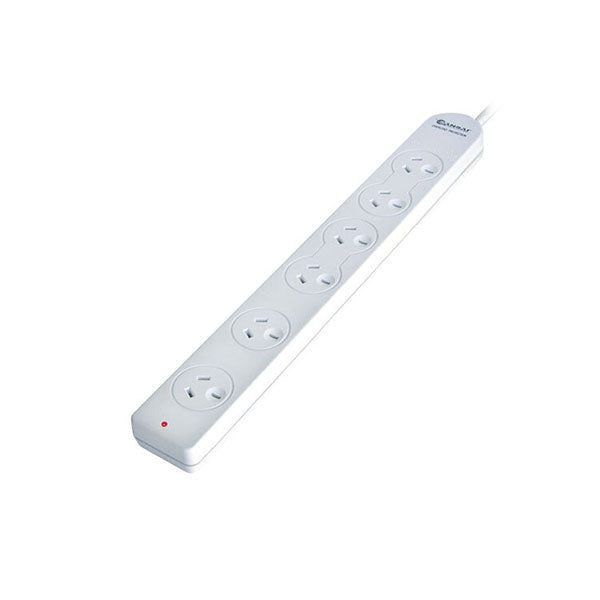 Sansai 6 Outlet Power Board With Overload Protection Carousel 1