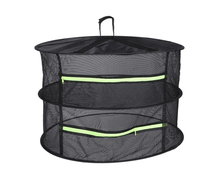 Two-layer Plant Drying Net Food Drying Mesh Two-layer Storage Bracket Drying Carousel 1
