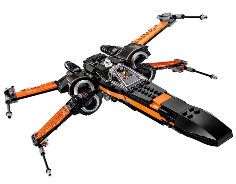 Star Wars Poe's X-Wing Fighter Bricks 717pcs Blocks Lepin 05004 Carousel 1