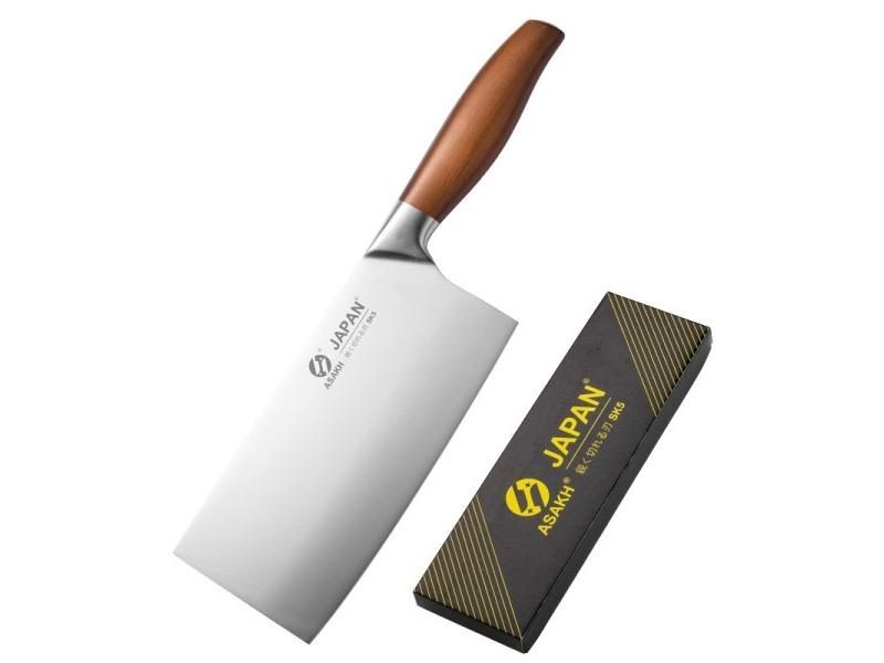 Kitchen Knives Set Stainless Steel Meat Chopping Cleaver Fish Vegetables Carousel 1