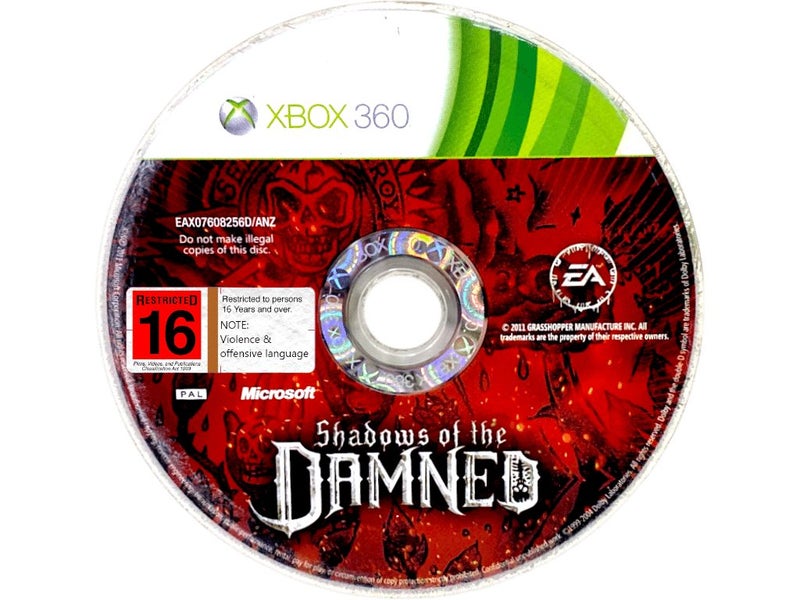 Shadows of the Damned Xbox 360 Disc Carousel 1
