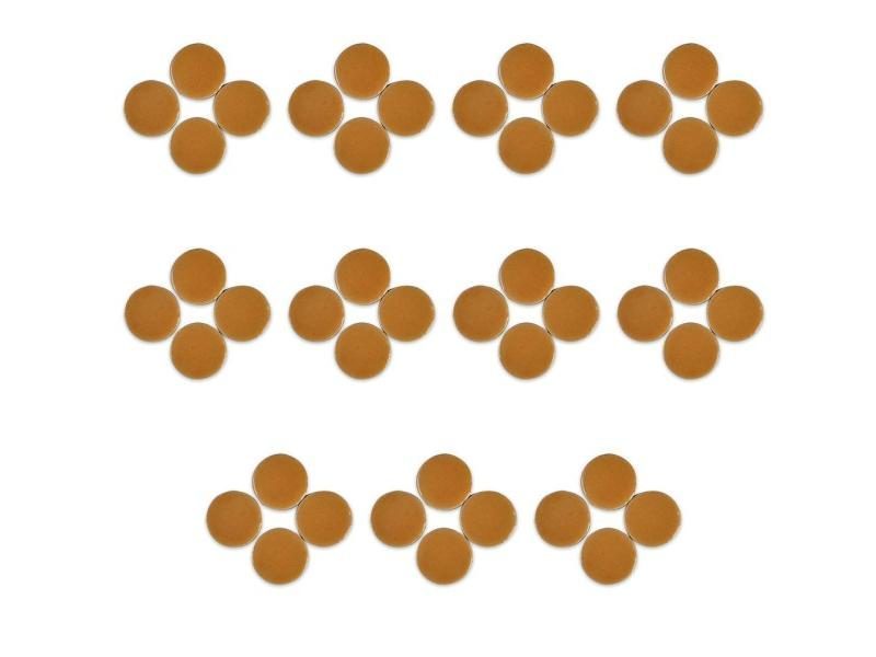 45pcs 4mm Round Ceramic Mosaic Tiles Multi Color Mosaic Tile DIY Mosaic Making Carousel 1