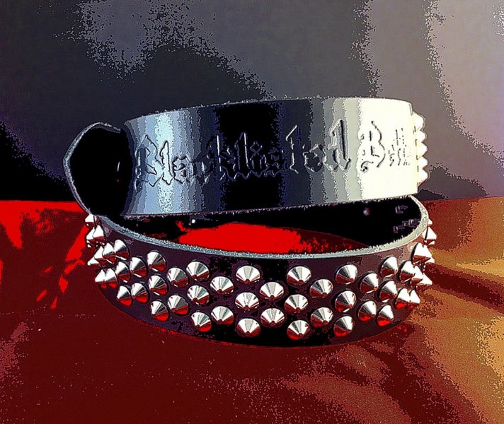 Studded Leather Belts Carousel 1
