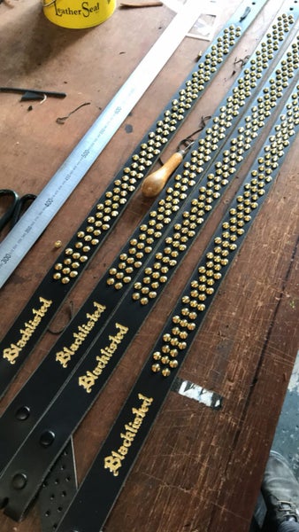 Studded Leather Belts Carousel 2