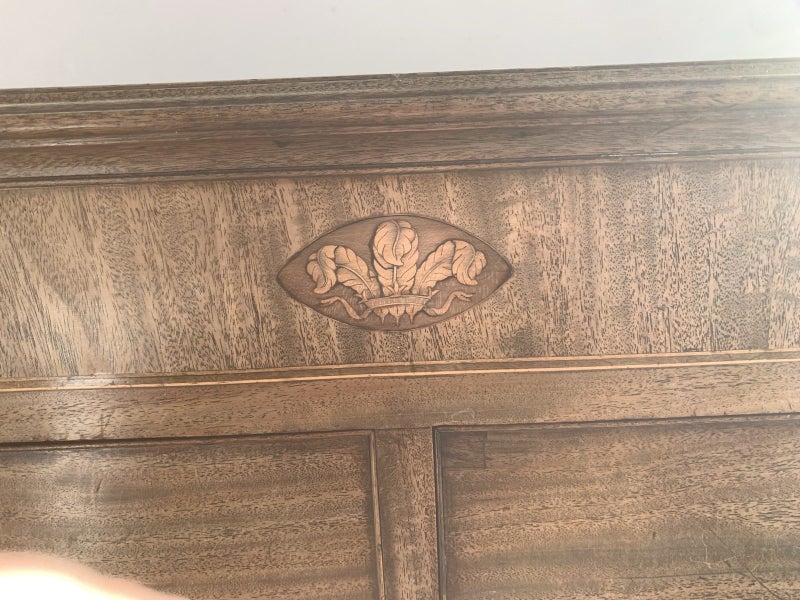 Antique Georgian Mahogany Chest of Drawers – 115cm High – French Polished63613513993601111