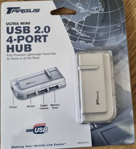 TARGUS Ultra Mini USB 2.0 4-Port HUB Carousel 1