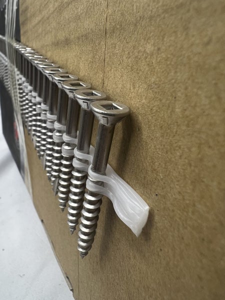 Force Fastening System Collated Screws: 4.9x50mm | 305 Stainless Steel | 2000pcs Carousel 1
