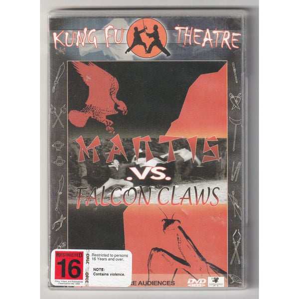 Mantis Vs. Falcon Claws (R16) • DVD • Kung Fu Theatre • Early Godfrey Ho • Under64482274100995111