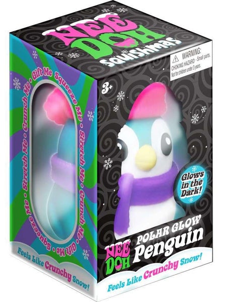 Nee Doh Polar Glow Penguin Carousel 2