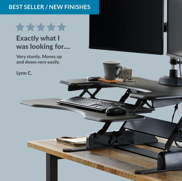 Vari desk proplus 36 standing desk converter Carousel 1
