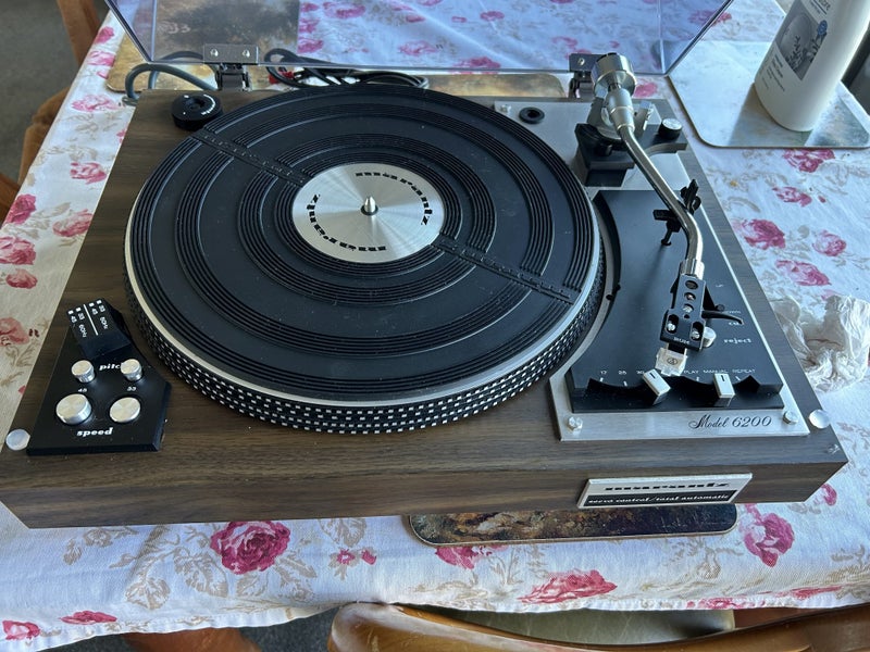 Marantz 6200 Turntable Servo Control/ Total Automatic Carousel 1