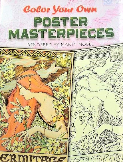 $7 CLEARANCE Colour Your Own: Poster Masterpieces63613751192322110