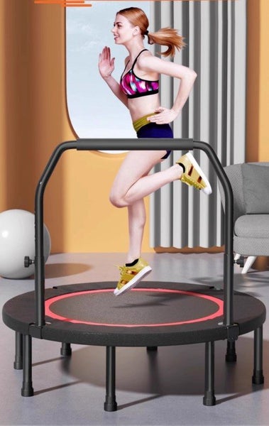 42Inch Trampoline Bounce Rebounder Jumping Gym Home Fitness Exericise Round Carousel 1