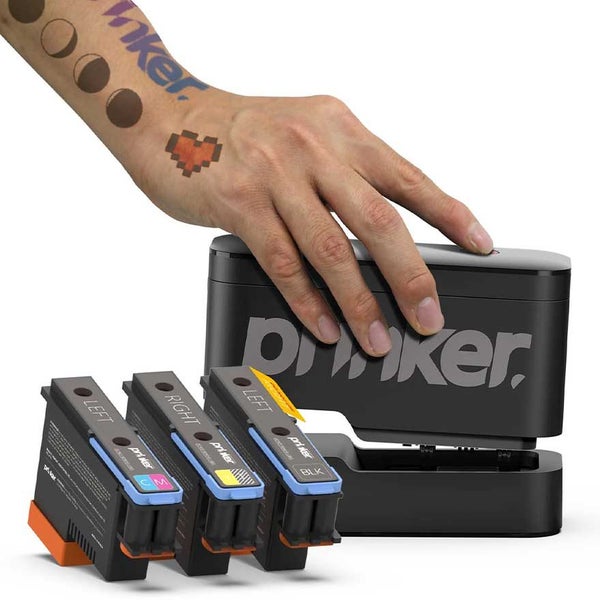 Prinker S Temporary Tattoo Printer Set - Colour Carousel 1