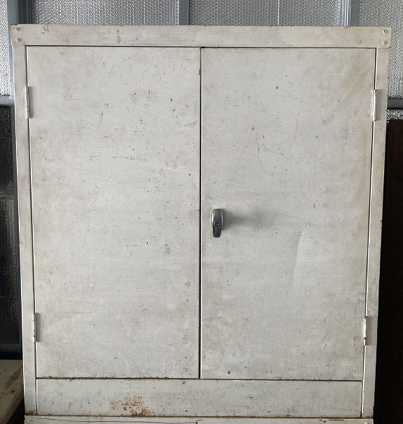 2 x Metal Cabinets Carousel 1
