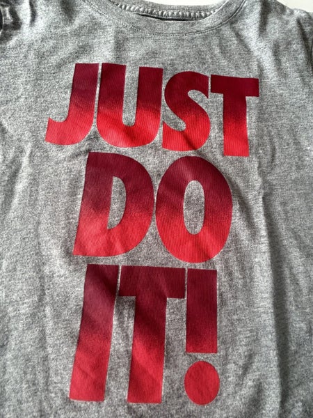 Nike ‘Just Do It!’ t shirt - size L (similar 9-10Y) Carousel 2