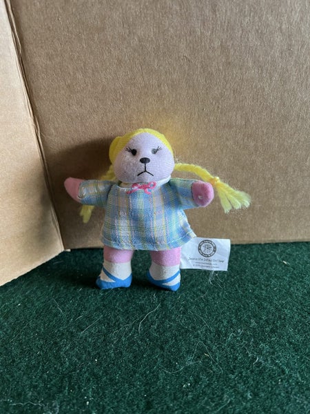 Jessica the School Girl Bear (Tiny Beanie Kids, Series 3) Carousel 1