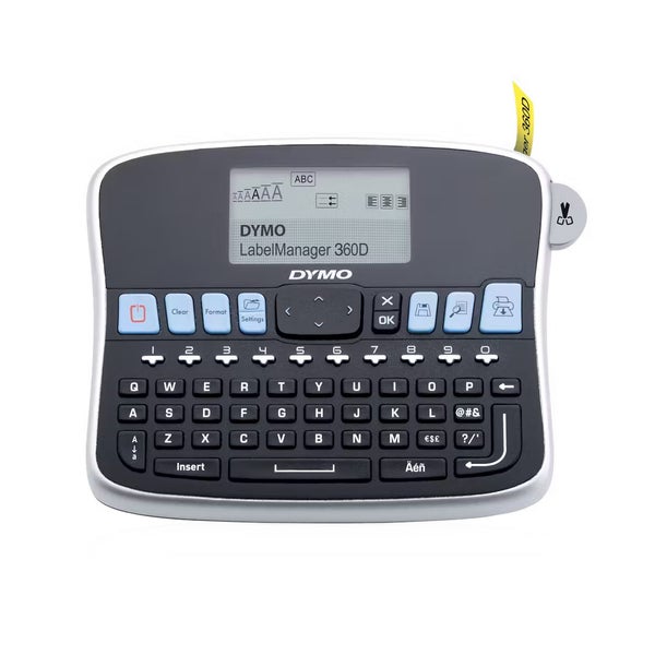 DYMO LabelManager 360D Rechargeable Hand-Held Label Maker Carousel 3