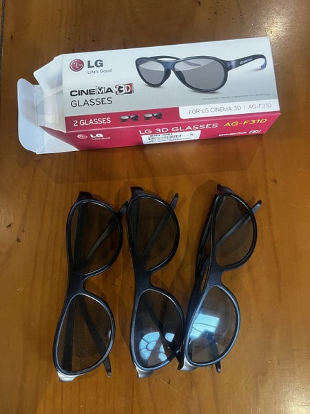 LG 3D glasses x 3 Carousel 1