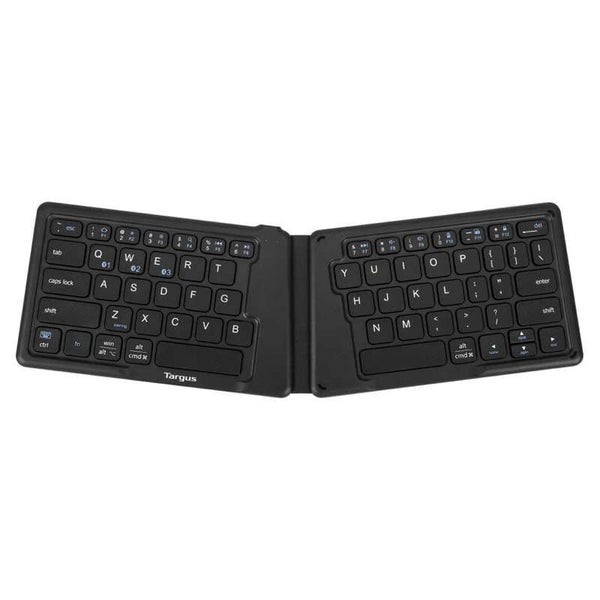 Targus Ergonomic Foldable Bluetooth Antimicrobial Keyboard Carousel 1