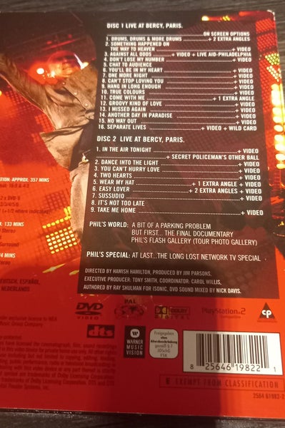 ** Phil Collins-Greatest Hits Live-2DVD ** Carousel 2