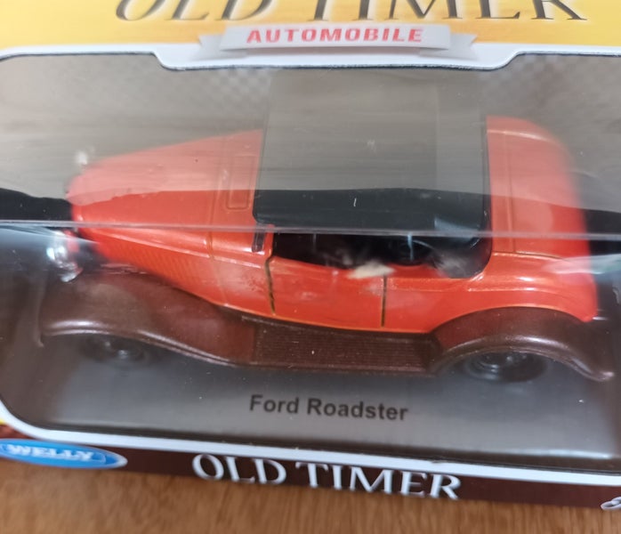 FORD ROADSTER, WELLY OLD TIMER, 1:34 DIE CAST METAL Carousel 2