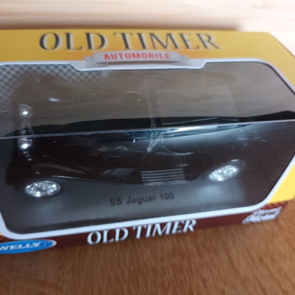 SS JAGUAR 100, WELLY OLD TIMER, 1:34 DIE CAST METAL Carousel 3