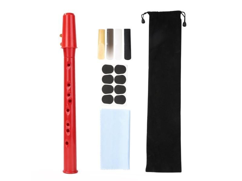 8-hole Mini Pocket Saxophone Clarinet ABS Alto Mouthpiece Pro Sax With Oxford Carousel 1