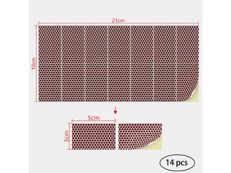 14Pcs Match Striker Paper Self-adhesive Phosphorus DIY Manual Match Eraser Carousel 1