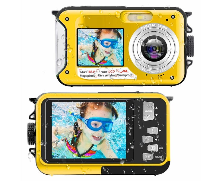 Waterproof Digital Camera Underwater Camera Full HD 2.7K 48 MP Video Recorder Carousel 1