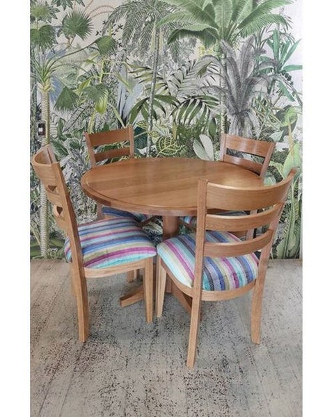 Charters Dining Table and Ladder back Chairs64332524278529110