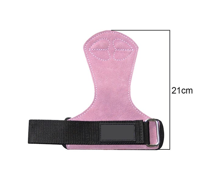 Weight Lifting Grips Wrist Wrap Hooks Straps For Grip , Deadlifts,Pink Carousel 2