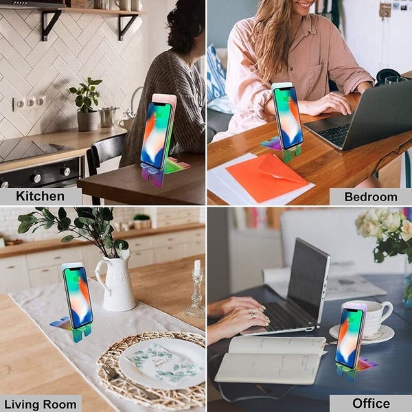 Silicone Mobile Phone Stand Holder Mold Resin Epoxy Mould Carousel 16