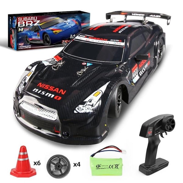 1 16 4Wd Drift Rc Toy Car 2.4G Compact Design Black Remote Controlled Toys Para Carousel 5