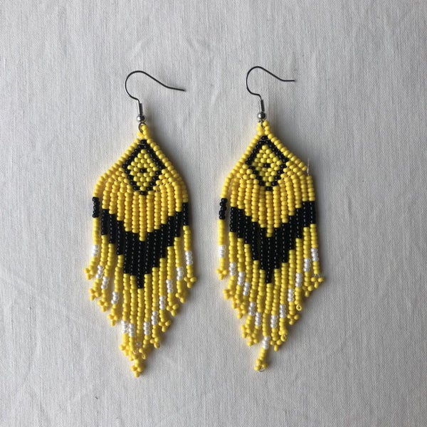 Bohemian Beaded Long Earrings Carousel 10