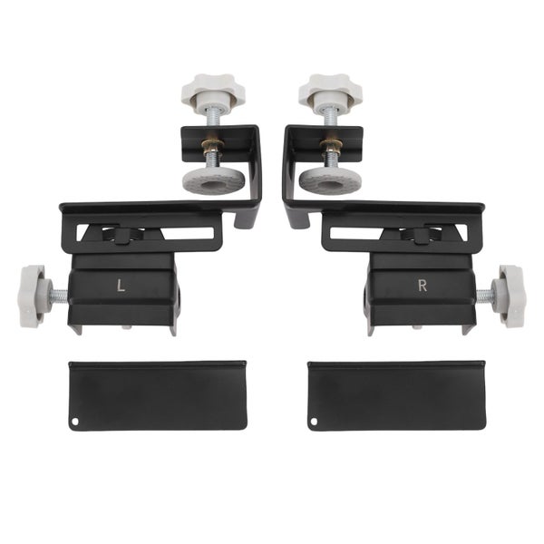 stainless steel drawer clamp 1 Pair Drawer Fixing Clamp Set Stainless Steel Carousel 8