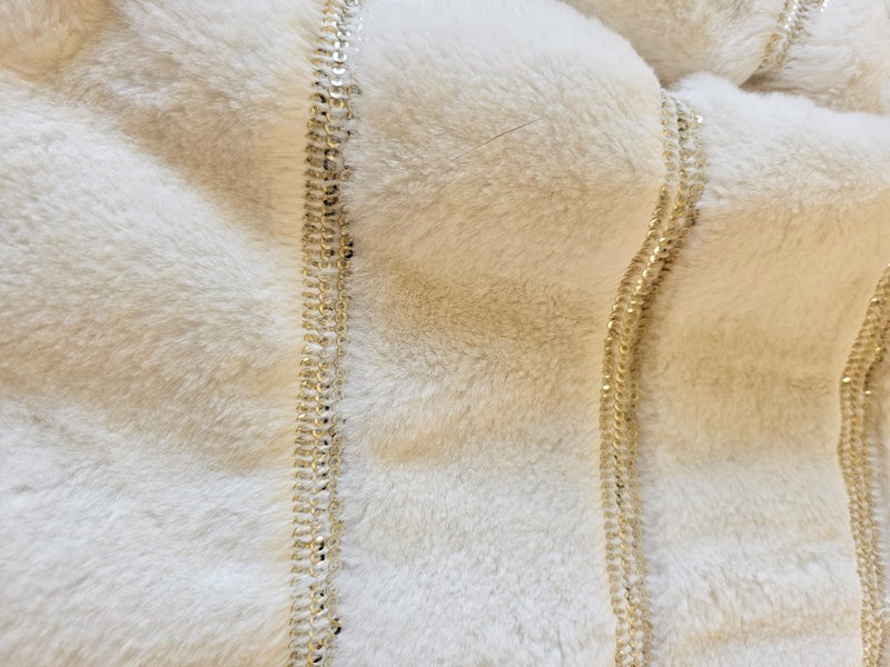 WHITE FAUX FUR DISNEY PRINCESS JACKET63613766560643112