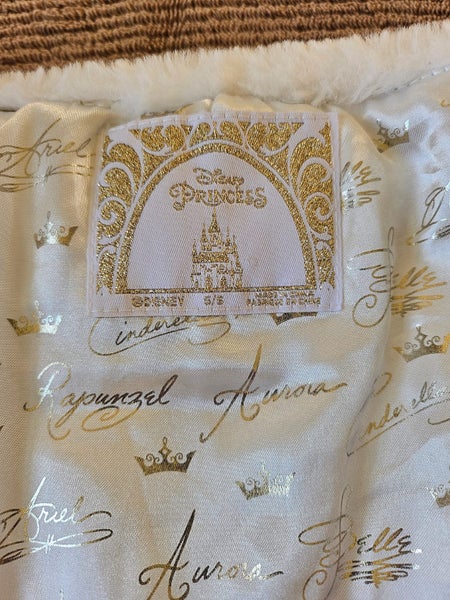 WHITE FAUX FUR DISNEY PRINCESS JACKET63613766560643113