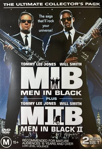 Men In Black / Men In Black II (2 Dvd Pack) Region 4 Carousel 1