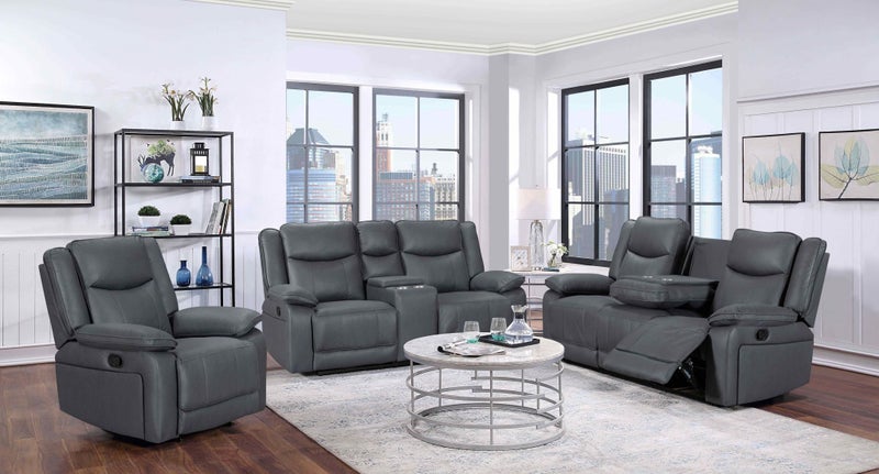 Sherman 3+2+1 Lounge Recliner Suite Set (5 x Reclining Chairs) Carousel 1