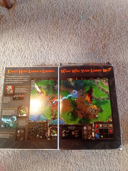 Warcraft Reign of chaos and Frozen throne expansion set Carousel 2