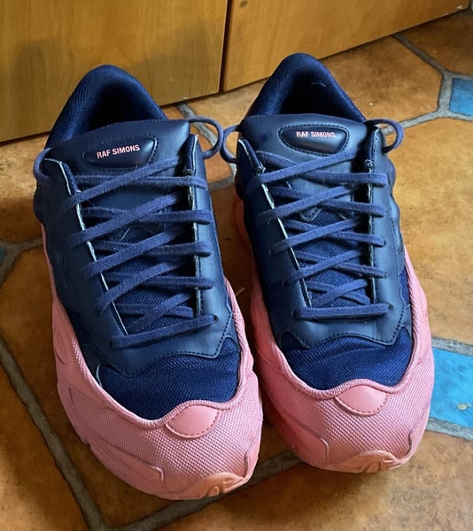 Adidas x RAF Simons, size US 11.5, EU 46 in Tactile Rose & Dark Blue Carousel 2