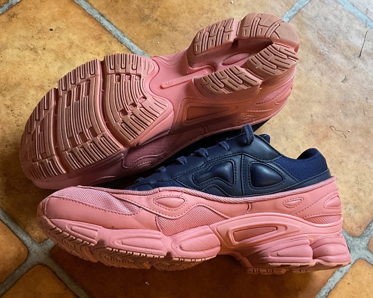 Adidas x RAF Simons, size US 11.5, EU 46 in Tactile Rose & Dark Blue Carousel 8